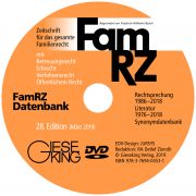 FamRZ Datenbank (27. Edition 2018)