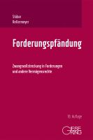 Forderungspfändung, 18. Aufl. (Juli) 2025