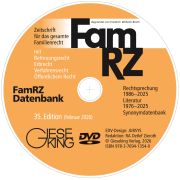 FamRZ Datenbank (35. Edition 2026 - DVD)