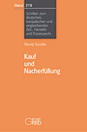 Band 219: Kauf und Nacherfüllung
