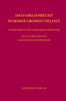 Das Familienrecht in seiner großen Vielfalt (Okt. 2022)