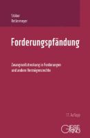 Forderungspfändung, 17. Aufl. 2020