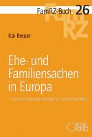 FamRZ-Buch 26: Ehe- und Familiensachen in Europa