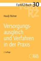 FamRZ-Buch 30: Versorgungsausgleich und Verfahren in der Praxis, 2. Aufl. (Juni 2014)