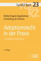 FamRZ-Buch 23: Adoptionsrecht in der Praxis, 4. Aufl. (Mai 2020)