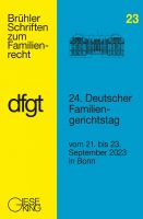 Band 23: 24. Deutscher Familiengerichtstag