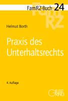 FamRZ-Buch 24: Praxis des Unterhaltsrechts, 4. Aufl. (Okt.) 2025