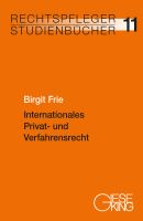 Band 11: Internationales Privat- und Verfahrensrecht (Juli) 2026
