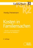 FamRZ-Buch 31: Kosten in Familiensachen, 4. Aufl. (Okt. 2026)